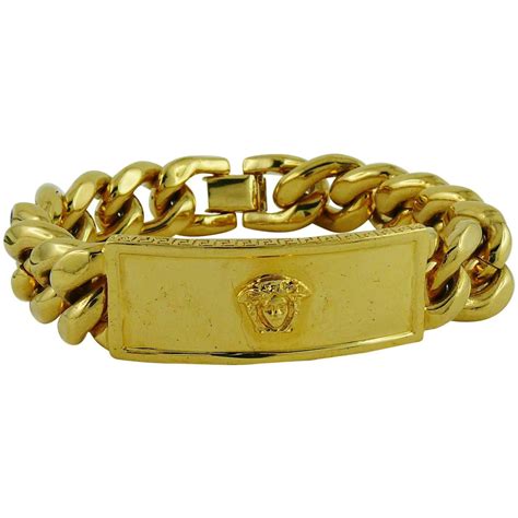 versace men's bracelet|vintage versace bracelet.